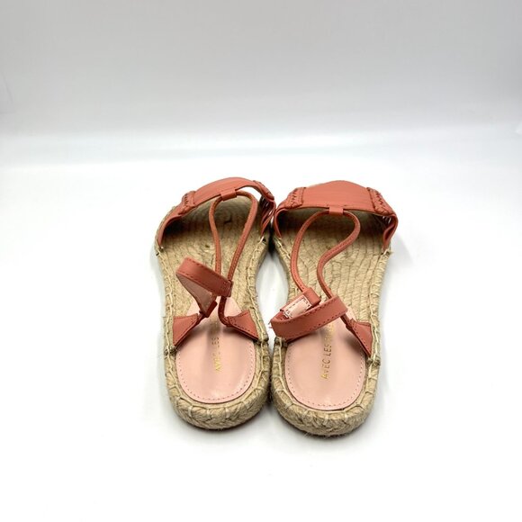 Avec Les Filles Womens Size 8M Pink Flats Espadrilles Sandals Shoes - Picture 7 of 12